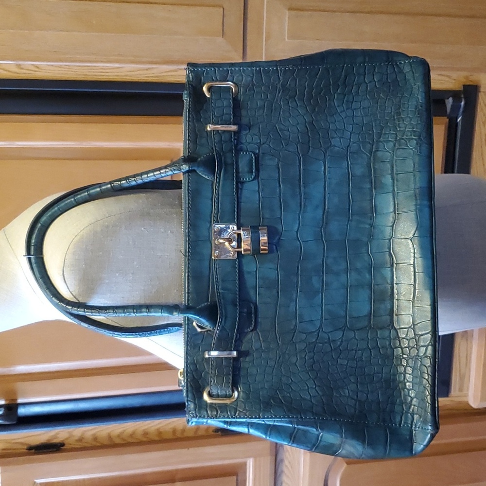 Teal Dasin brand Alligator purse